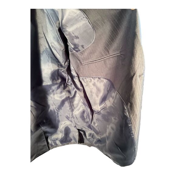 21 Men An American Brand Size Medium Gray Long Sleeve Tuxedo Jacket - Picture 7 of 16